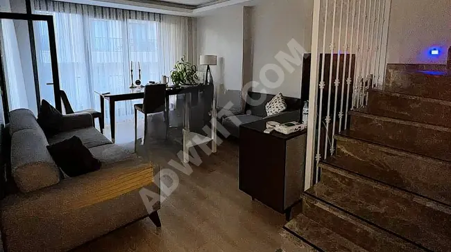 Apartment for sale 3+1 in HALİL RIFAT PAŞA neighborhood, features two kitchens and two bathrooms.