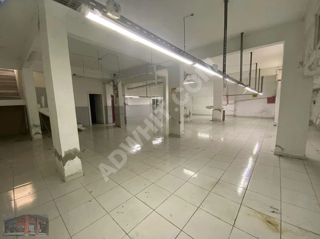 200 M2 RAY SİSTEMİ HAZIR KİRALIK DÜKKAN