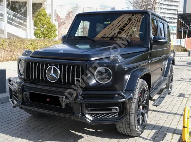 سيارة MERCEDES G63 موديل 2019 - مع الوكيل - نظام التدفئة والتبريد - ونظام النقطة العمياء