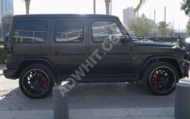 سيارة MERCEDES G63 موديل 2019 - مع الوكيل - نظام التدفئة والتبريد - ونظام النقطة العمياء