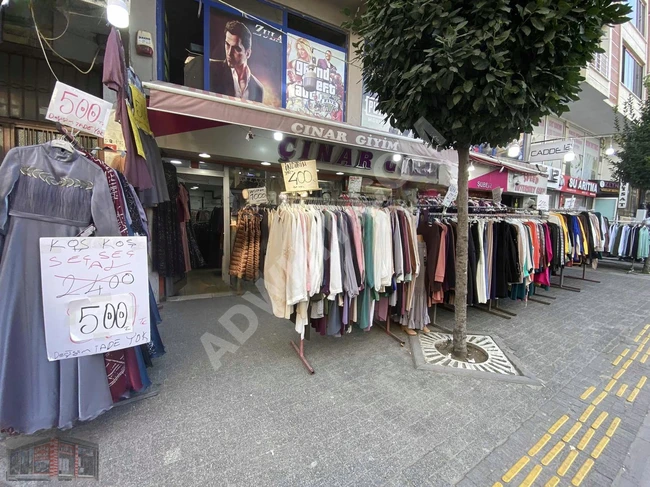 Shop for sale with an area of 110 square meters on the walkway road.