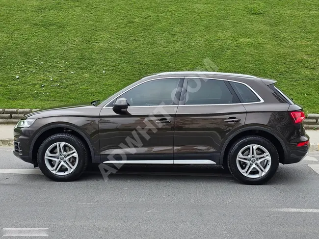 سيارة AUDİ Q5 2.0 TDİ  موديل 2018  جلد بني من Bİ MOTORS