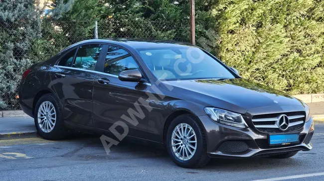 Bİ MOTORS TAN 2015 MERCEDES C 200 d STYLE TAM DERİ ÖZEL RENK