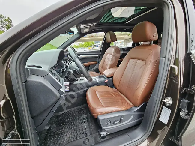 AUDI Q5 2.0 TDI car model 2018 with brown leather from BI MOTORS