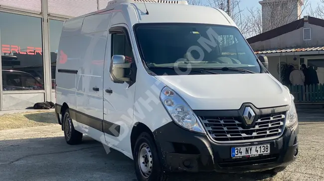 RENAULT MASTER موديل 2015 ثلاجة 20 بحجم 11 م³  بمقدم %60  و 12 قسط بسندات من ERLER OTO