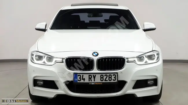 سيارة  BMW 3.18İ M PLUS  موديل 2017  سقف بانورامي + عجلة قيادة M من Bİ MOTORS