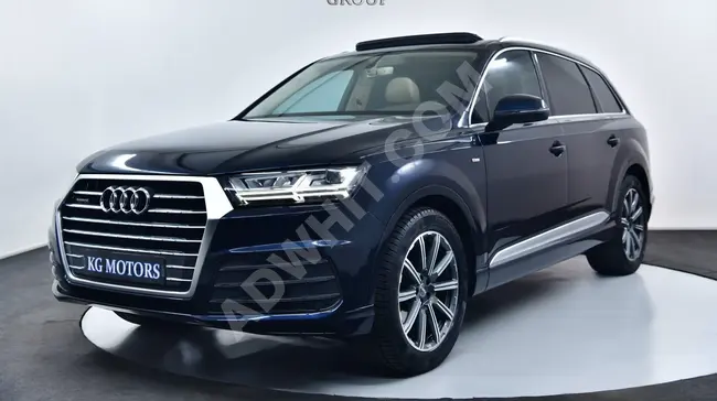 2016 Q7 2.0TFSI QUATRO S LİNE VAKUM+AİRMATİC+NAVIGASYON+HAYALET