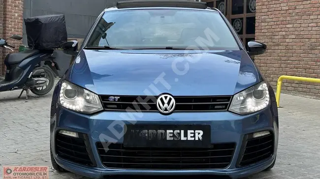 سيارة  Volkswagen Polo 1.4 TSI BlueGT موديل 2014  150 حصان / سقف بانورامي / عجلة قيادة GT / أوتوماتيك