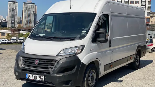 Fiat DUCATO 15 M³ Model 2020, Air-conditioned, 60% down payment, remaining amount in installments over 12 months through manual promissory notes.