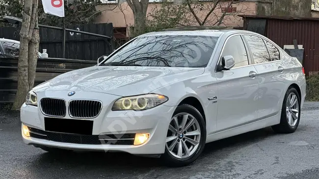 BMW 5 Series car, 2012 model, without defects, with a down payment of 600 thousand from BAYRAMTEPE AUTOMOTIVE.