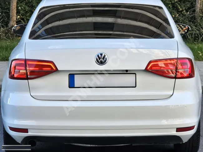 Volkswagen Jetta 2015 model, 1.6 TDI automatic with rearview camera from Bİ MOTORS