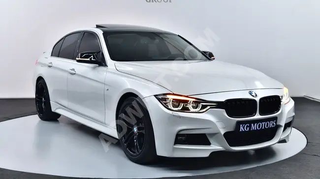 BMW 320İ 2016 - مقاعد بذاكرة + مدفأة + بجلد بني , عجلة قيادة M , ستائر كهربائية