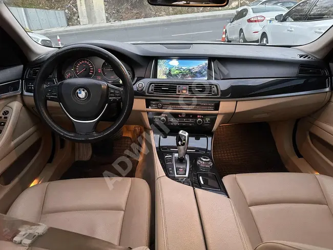 BMW 5 Series car, 2012 model, without defects, with a down payment of 600 thousand from BAYRAMTEPE AUTOMOTIVE.