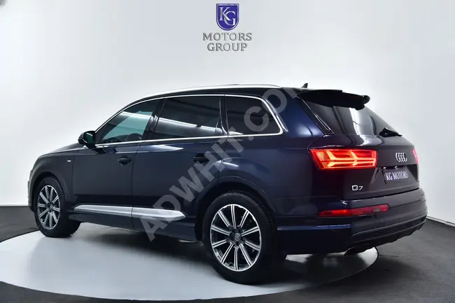 2016 Q7 2.0TFSI QUATRO S LİNE VAKUM+AİRMATİC+NAVIGASYON+HAYALET