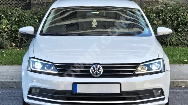 Volkswagen Jetta 2015 model, 1.6 TDI automatic with rearview camera from Bİ MOTORS