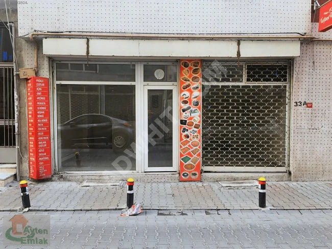 Store on the entrance floor, opposite the Marmaray station, in Bakırköy Yenimahalle