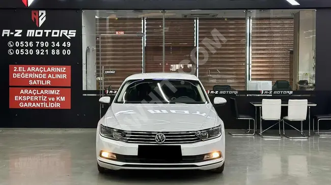 2017 - Volkswagen PASSAT - اوتوماتيك - ديزل - مسافة مقطوعة 65.000  كم - صيانة مركز معتمد - من A-Z MOTORS