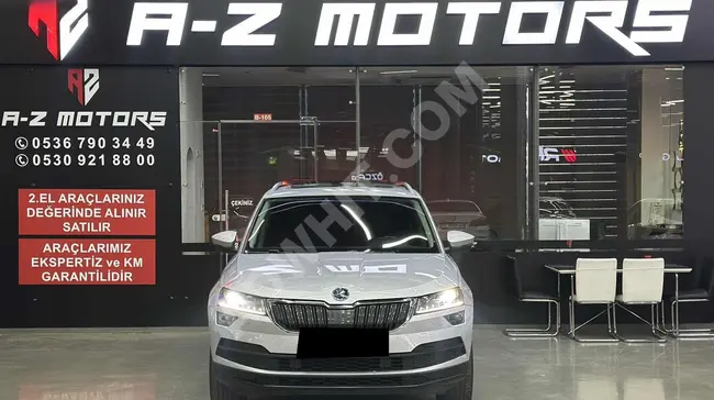 A-Z MOTORS'DAN 2018 SKODA KAROQ SERVİS BAKIMLI CAM TAVAN ORJİNAL