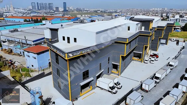 Factory for rent: New building suitable for truck entry at ground level in Kıraç Sanayi.