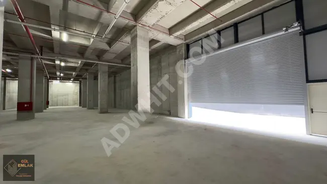 Factory for rent: New building suitable for truck entry at ground level in Kıraç Sanayi.