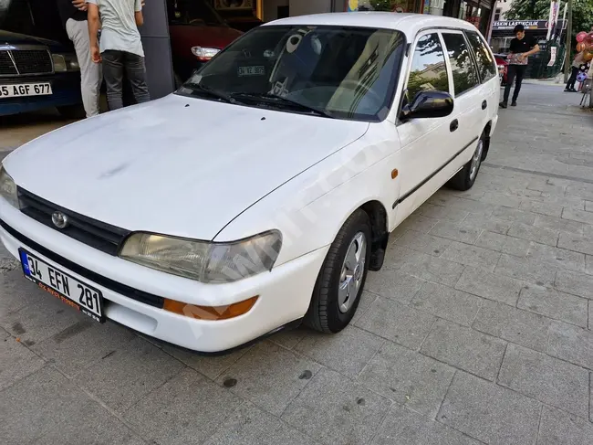 سيارة Toyota Corolla/1.3 XL SW موديل 1998 بدون عيوب بدون طلاء 220 الف كم