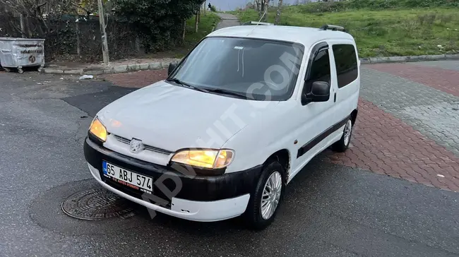 السيارة في اسطنبول موديل  1998/Peugeot Partner  فحص جديد و محرك جديد