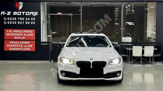 2015 -  BMW 525D X DRİVE - صيانة مركز معتمد - بدون قطع تبديل  - من A-Z MOTORS