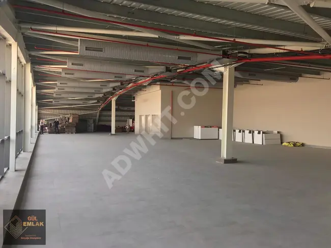 A 700 square meter office floor in ESENYURT AKÇABURGAZ suitable for light production.