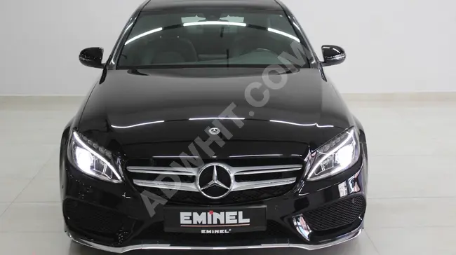 MERCEDES  C180 AMG 9G TRONİC - موديل 2018 -سقف زجاجي -ذاكرة - 50 الف كم