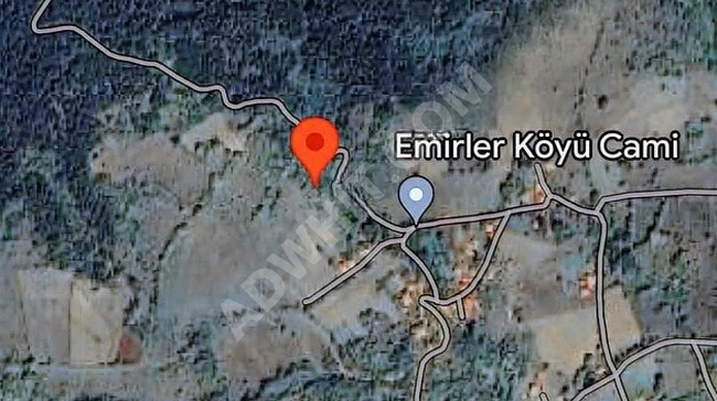 KAÇIRAN ÜZÜLÜR .köy merkezi 3150 m2 Fırsat arazi