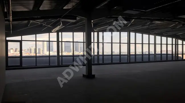 A 700 square meter office floor in ESENYURT AKÇABURGAZ suitable for light production.