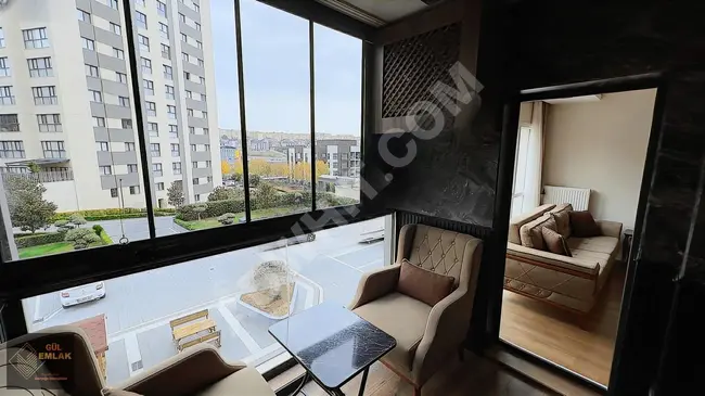 Spacious and unique 1+1 apartment for sale in Vira İstanbul 2nd Phase