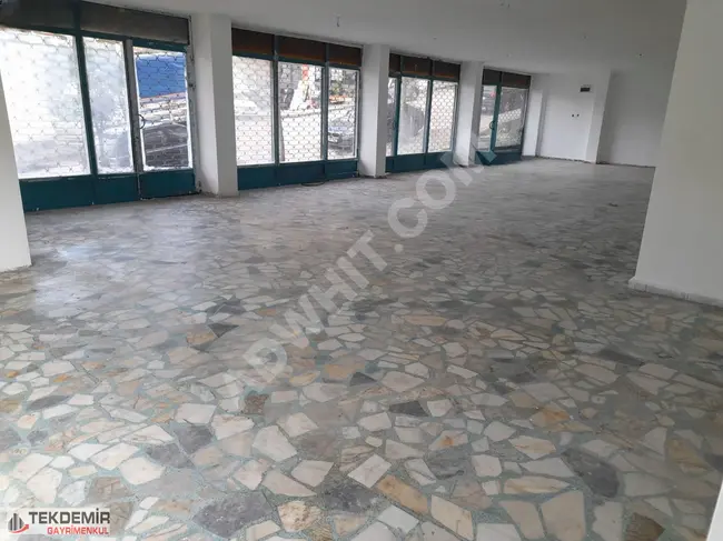 Shop with direct entrance for rent, with an area of 240 square meters, in GENÇOSMAN - from TEKDEMIR EMLAK