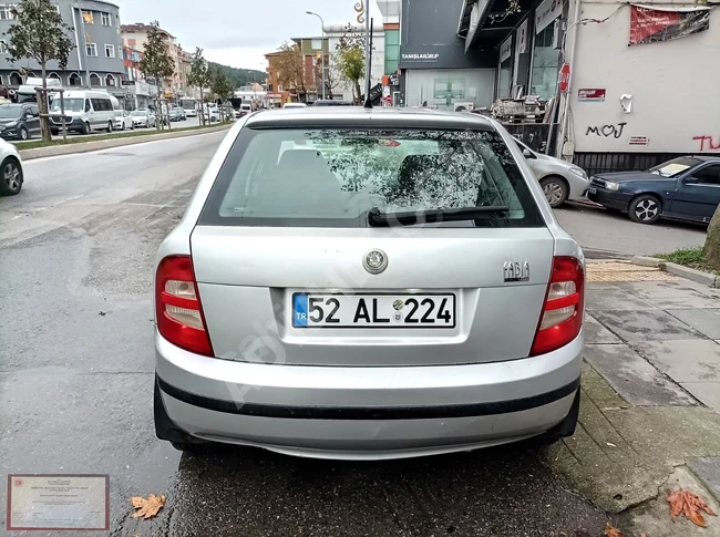 سيارة SKODA FABIA 1.2 موديل2004   بنزين فقط، بدون عيوب ، تقرير الخبير متوفر