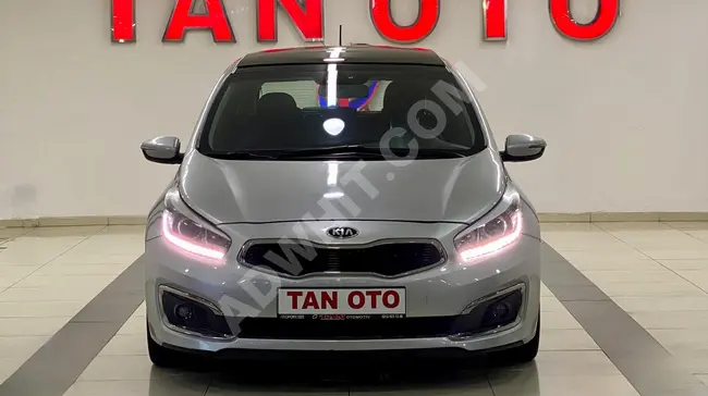 TAN OTO'DAN 2016 KİA CEED CONCEPT PLUS F1-SANRUF'LU 7İLERİ 136HP