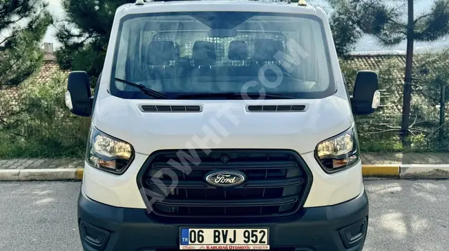 FORD TRANSİT 350 M 2019 - كابينة مزدوجة , بقوة 170حصان , عداد 78 الف كم , بدون طلاء , ضريبة بقيمة 20%