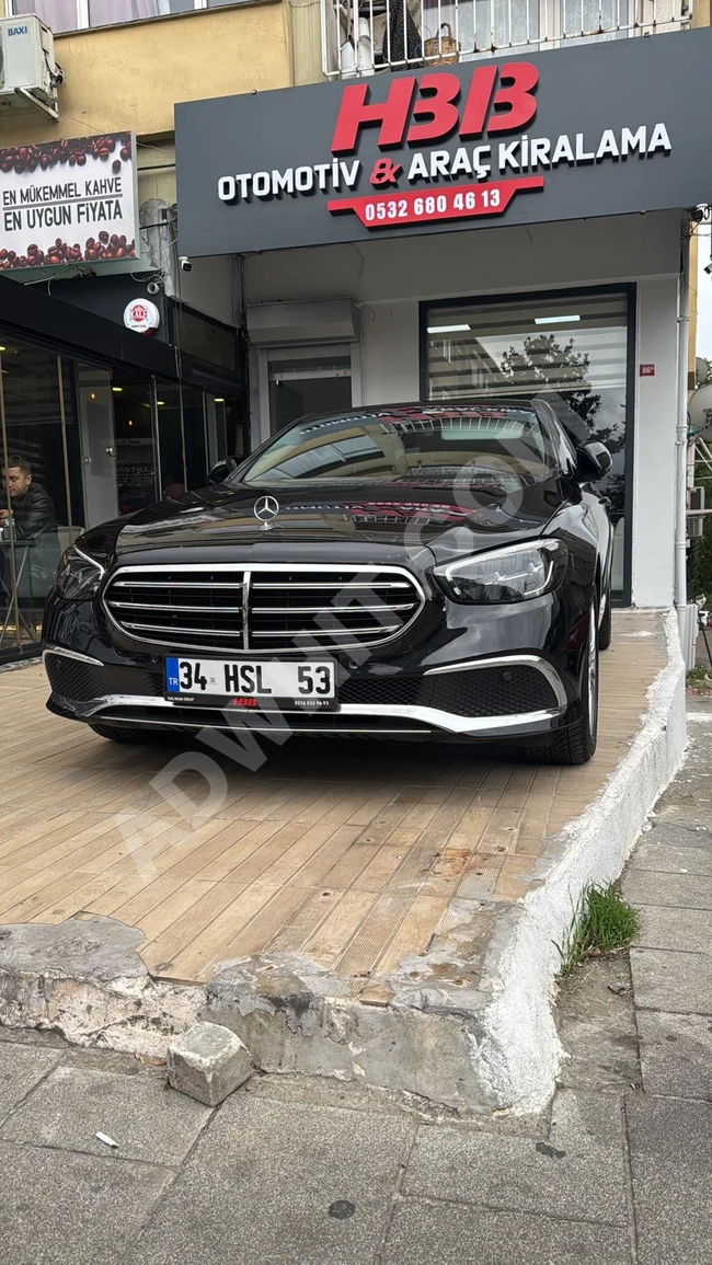 "Mercedes E 200 d Exclusive 2023 - HBB Araç Kiralama Üsküdar"