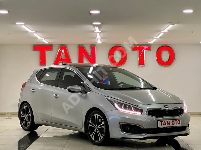 TAN OTO'DAN 2016 KİA CEED CONCEPT PLUS F1-SANRUF'LU 7İLERİ 136HP