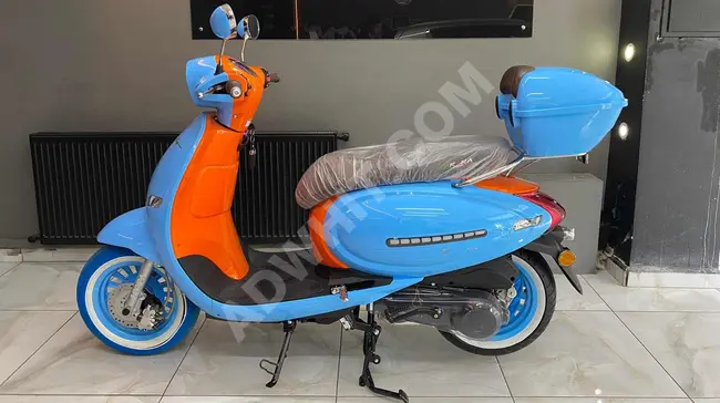 AUTO GÖKTAŞ-ÇİFT RENKLİ SIFIR 2023 MODEL CAPPUCİNO 125 CC...