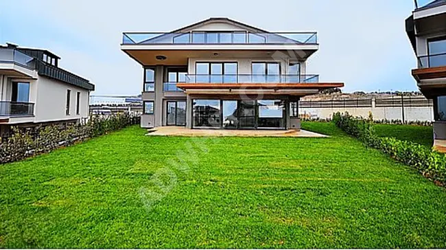 4+1 villa for sale with a pool from the sales office SİRİUS GÜMÜŞLÜK (T2/15)