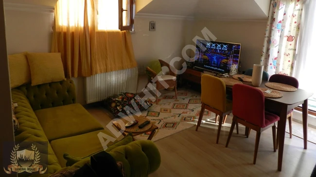 Duplex apartment with separate entrance on E-5 Road in AVCILAR