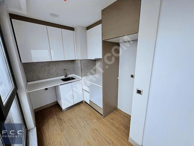 1+1 new empty apartment for sale in NİVO İSTANBUL complex