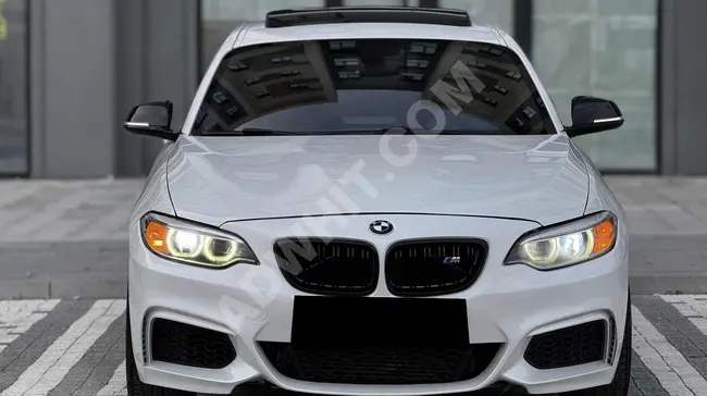 سيارة  BMW 220d MSPORT لون من الداخل أحمر أصلي HARMAN RECARO