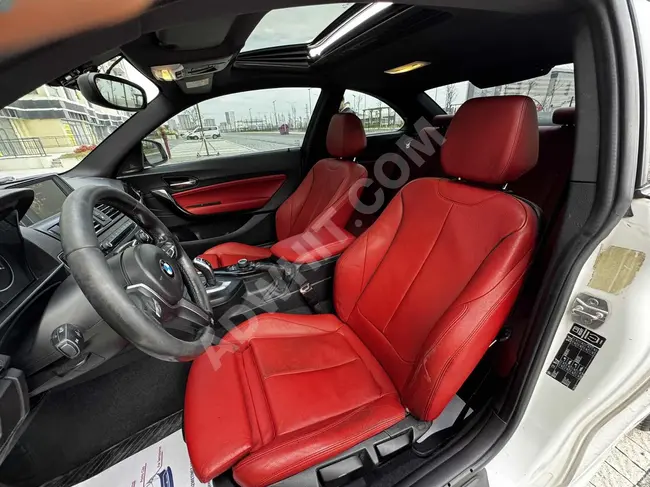 "KARLIK AUTO" BMW 220d MSPORT İÇİ KIRMIZI ORJ HARMAN RECARO