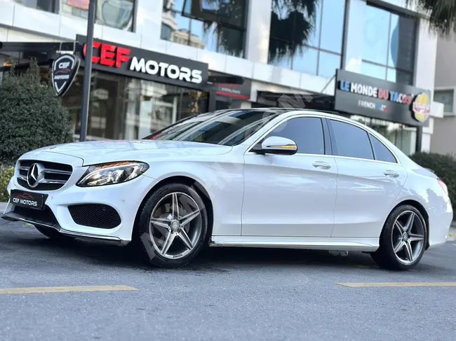 33.000km'de ORJİNAL 2015 MODEL MERCEDES C180 AMG