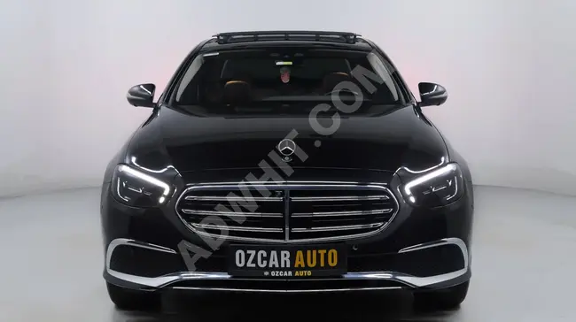 MERCEDES E 300D EXCLUSİVE 2022 - من الوكيل , بدون طلاء , هجينة (كهرباء+وقود) - من OZCAR AUTO