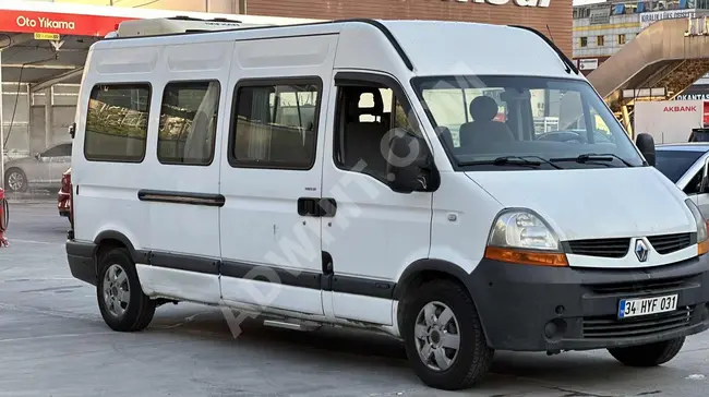 فان RENAULT MASTER 16+1 موديل 2007 /معاينة صفر/إمكانية التقسيط على بطاقات الائتمان