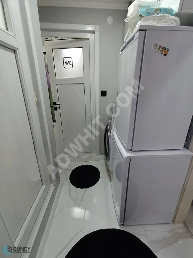 GÜNEY EMLAK'TAN SATILIK LÜX TASARIMLI 2+1 KOT1 DAİRE