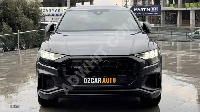 AUDI Q8 55 TFSI QUATTRO 2022 - S LINE package, from the dealer, no defects, with cooled seats - from OZCAR AUTO