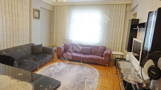 Spacious 3+1 apartment for sale with elevator and thermal insulation with a front façade.